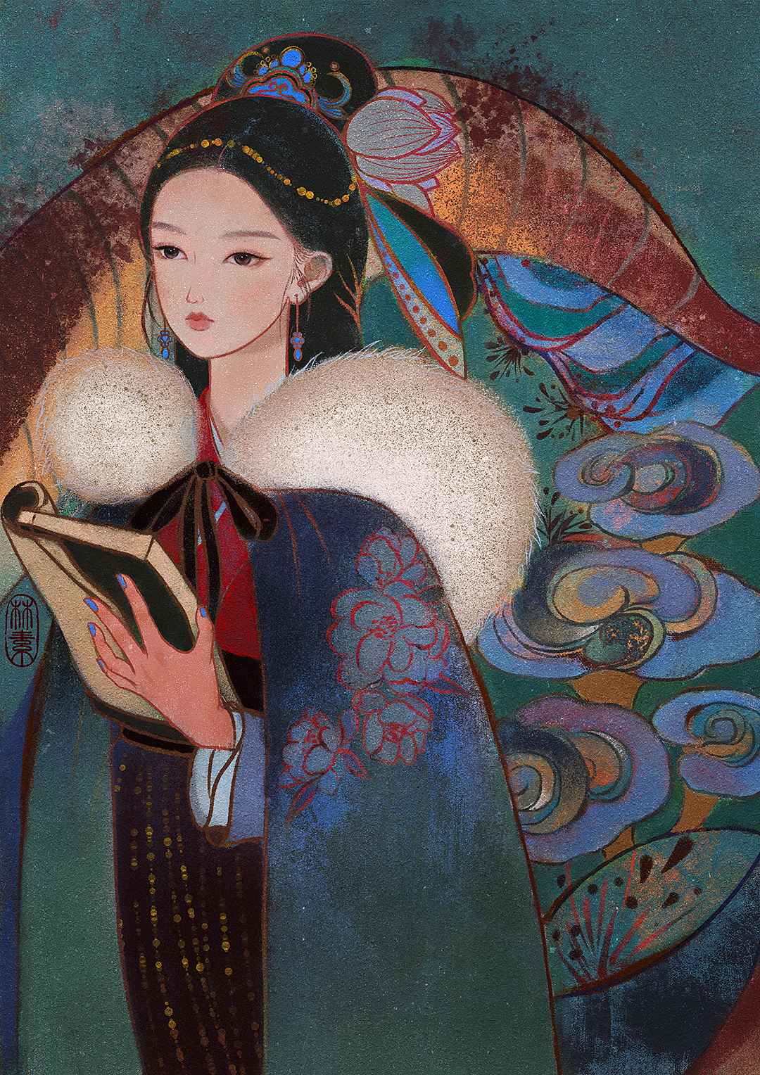 十二星座壁画风之【摩羯座】