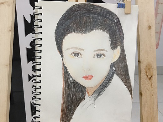 白娘子手绘彩铅