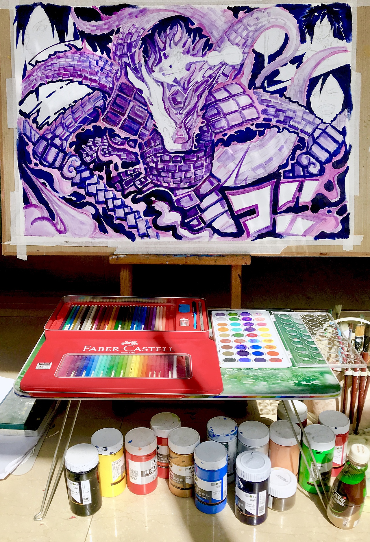 宇智波斑.尾兽&须佐（图ZMTk2MTY4NTA4） - 绘画 - 站酷设计师陈老师打篮球原创素材 - 站酷ZCOOL