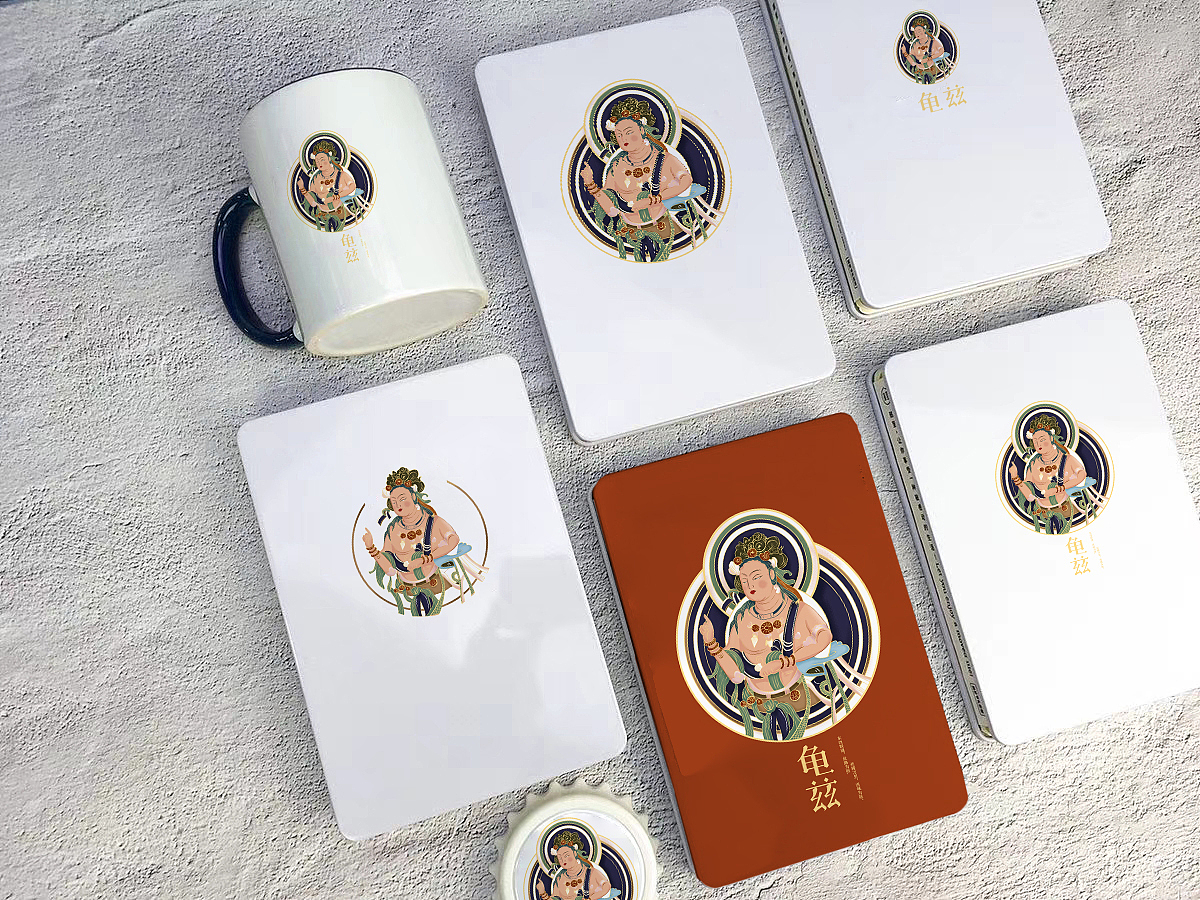 新疆龟兹文创及其衍生品设计