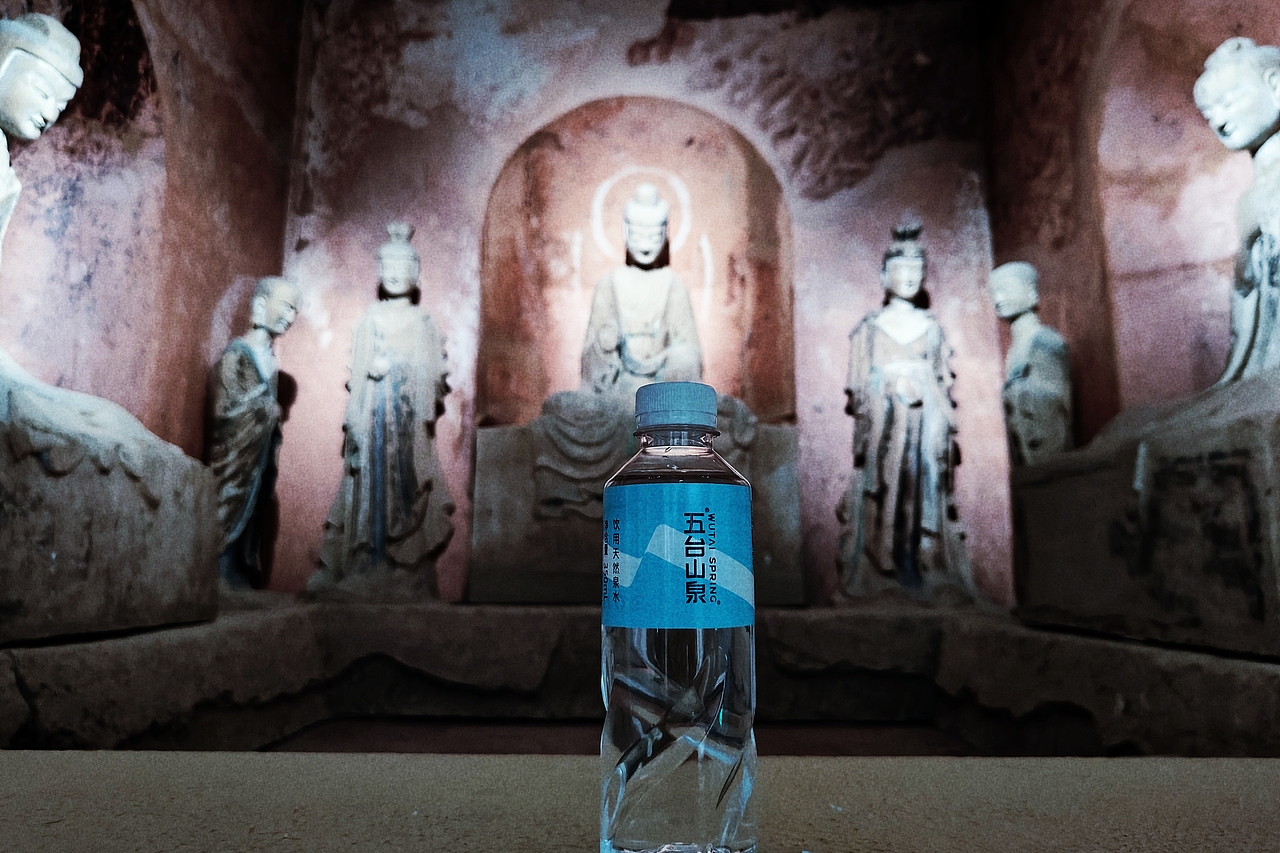 五台山泉打卡丝绸之路艺术展