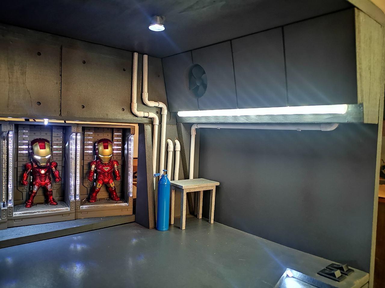 钢铁侠三q版七库场景