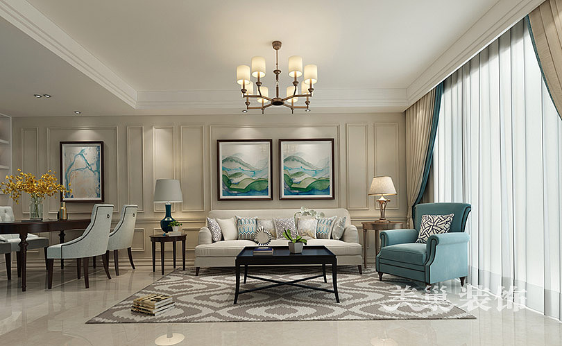 客厅沙发背景墙