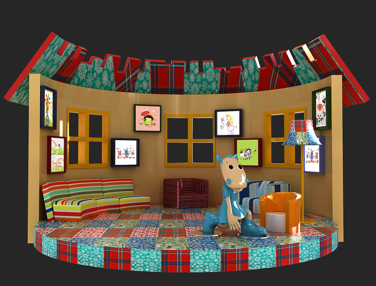 商业美陈 圣诞美陈 新年美陈 美陈