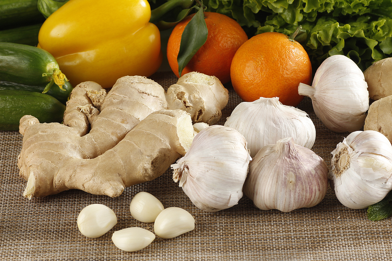 姜蒜组合丨鲜蔬拍摄系列丨飞鸟电商