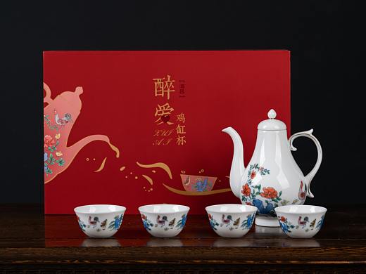 陶瓷酒具 | 摄影 设计 对酒当歌-品牌《中润瓷》案例
