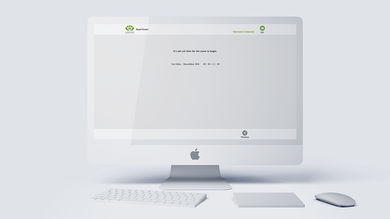 在线考试界面设计