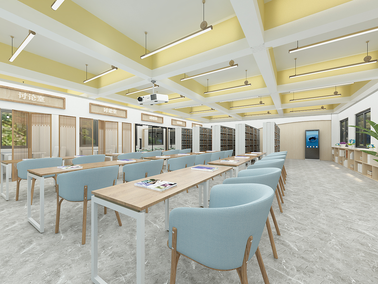 图书室（图ZMjk0ODM0ODI0） - 其他空间 - 站酷设计师都和你一起设计原创素材 - 站酷ZCOOL