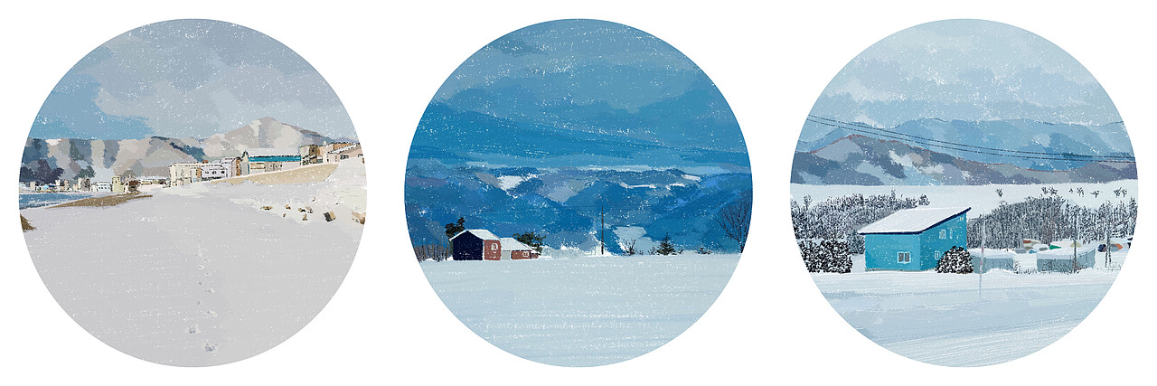 下雪啦（圖ZMTM3NTQzNTY4） - 藝術(shù)插畫 - 站酷設(shè)計師Joynii原創(chuàng)素材 - 站酷ZCOOL