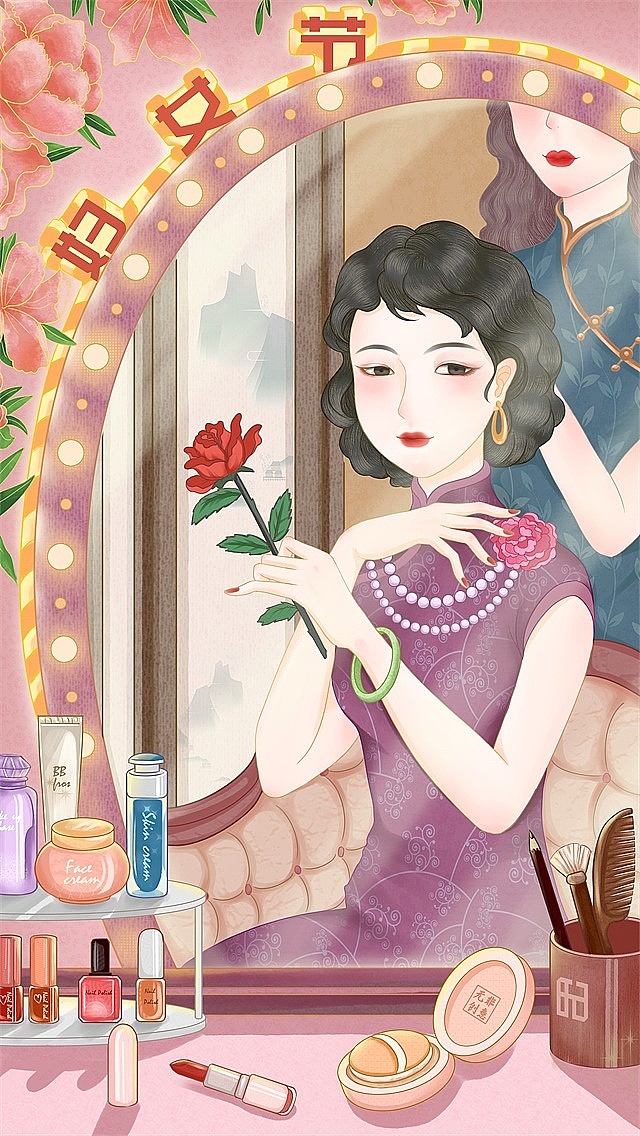 妇女节（图ZMjc2NDEwODUy） - 创作习作 - 站酷设计师泛泛之备原创素材 - 站酷ZCOOL