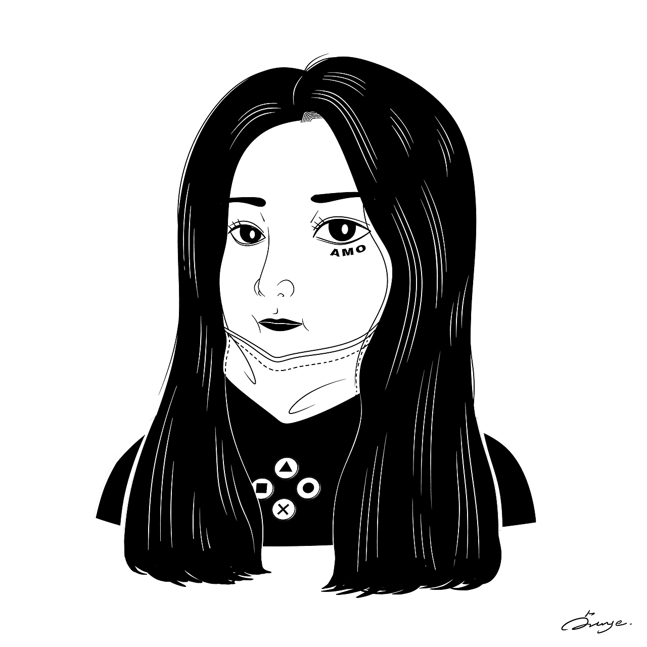 百人插画肖像计划（图ZMjM3MTI2Njky） - 创作习作 - 站酷设计师拖延橙子原创素材 - 站酷ZCOOL