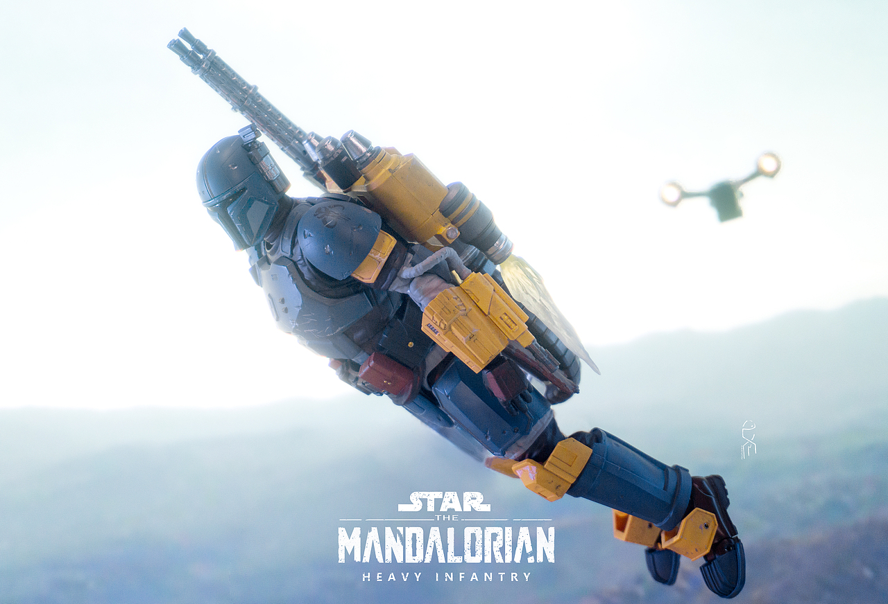 SHF The Mandalorian Heavy Infantry（图ZMjQ0MzUwMzEy） - 修图/后期 - 站酷设计师贤鱼头原创素材 - 站酷ZCOOL