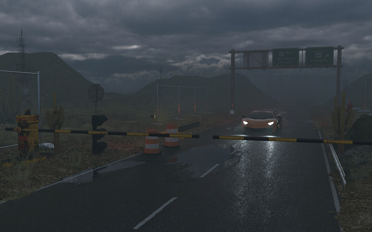 荒野公路2（图ZMjc4MDg4MzM2） - 场景 - 站酷设计师夜寂听风原创素材 - 站酷ZCOOL