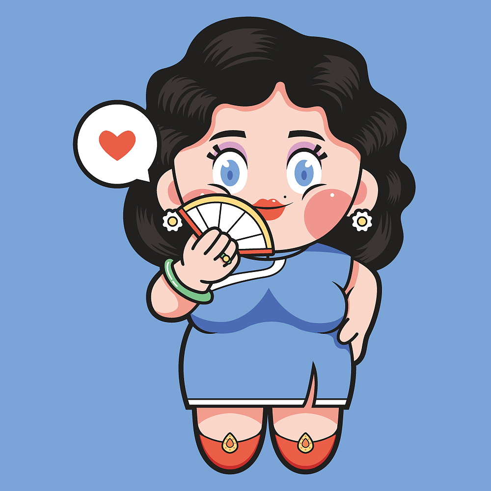 你好，我是小胖墩 插画（图ZMjM3NTcwNjYw） - 创作习作 - 站酷设计师十五0原创素材 - 站酷ZCOOL