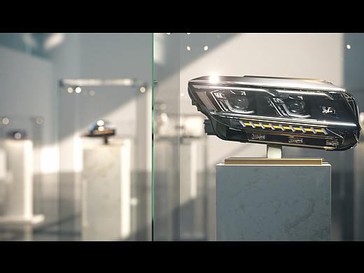 大众全新一代帕萨特 showroom影片
