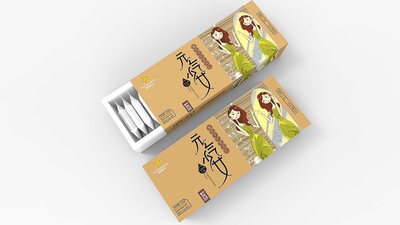 元气少女系列包装（图ZNjUyMzgyMzY=） - 包装 - 站酷设计师antzc原创素材 - 站酷ZCOOL