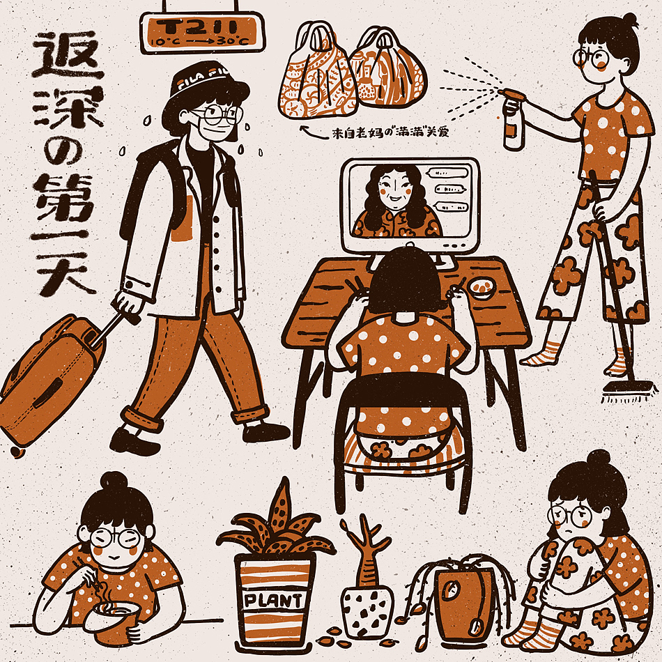 一个人の每一天