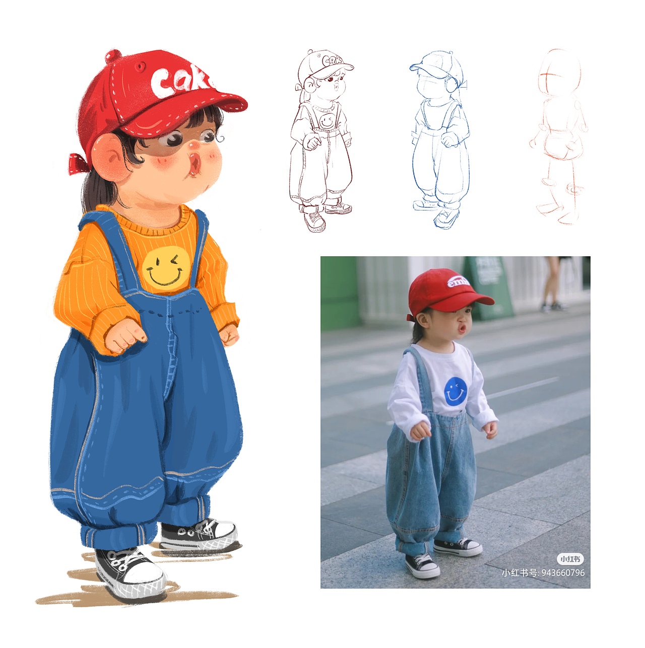 插畫小練習（1）（圖ZMjc1OTA1Mzg0） - 兒童插畫 - 站酷設(shè)計師美麗又可愛的媛媛原創(chuàng)素材 - 站酷ZCOOL