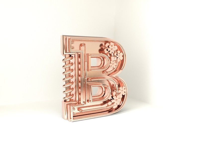 机械文字练习（图ZNzE3OTgwNzI=） - 其他三维 - 站酷设计师Amy_CAT原创素材 - 站酷ZCOOL