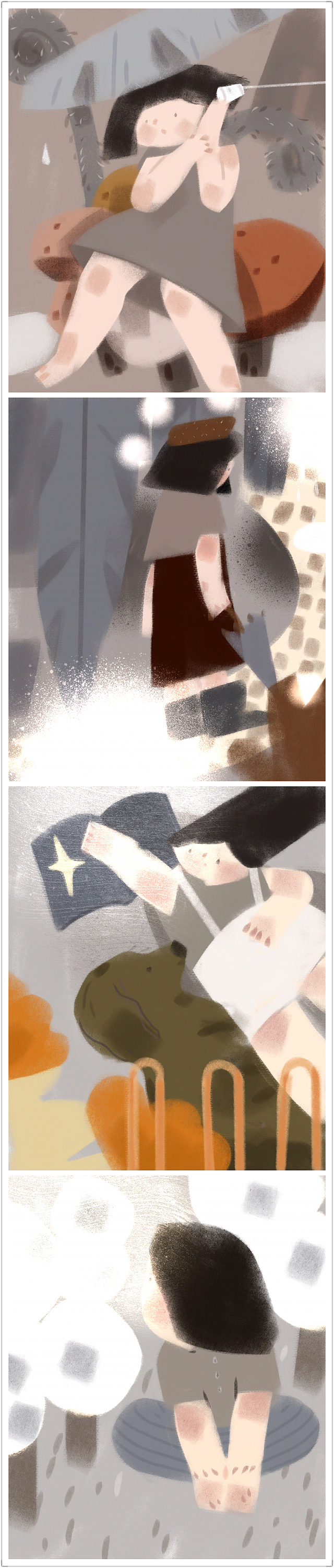 暖灰色的你2（图ZMTg3NjMzNzYw） - 创作习作 - 站酷设计师梁柠檬梁柠檬原创素材 - 站酷ZCOOL