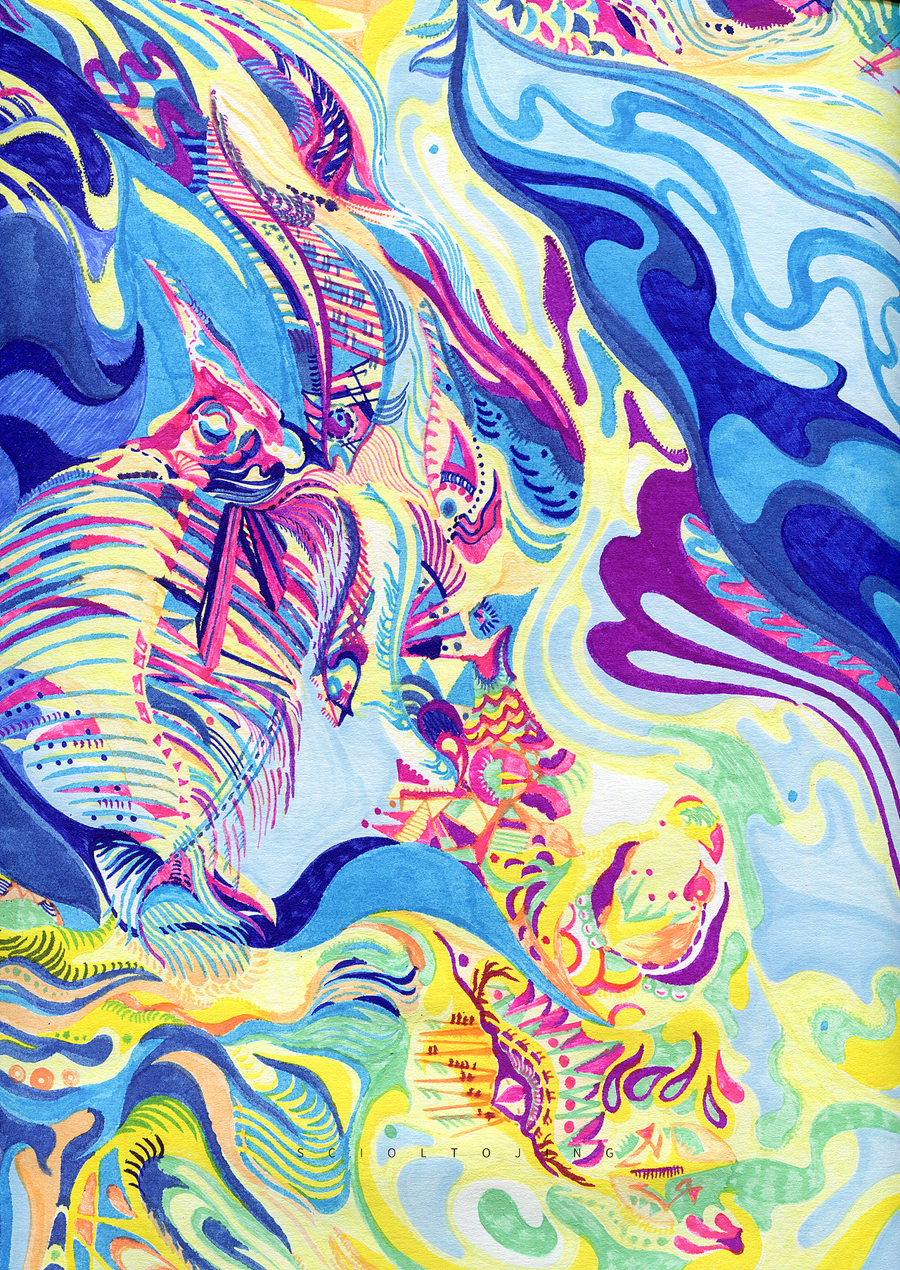 猨翼山（图ZMjg2OTE4NjQ4） - 绘画 - 站酷设计师SCIOLTOJING原创素材 - 站酷ZCOOL