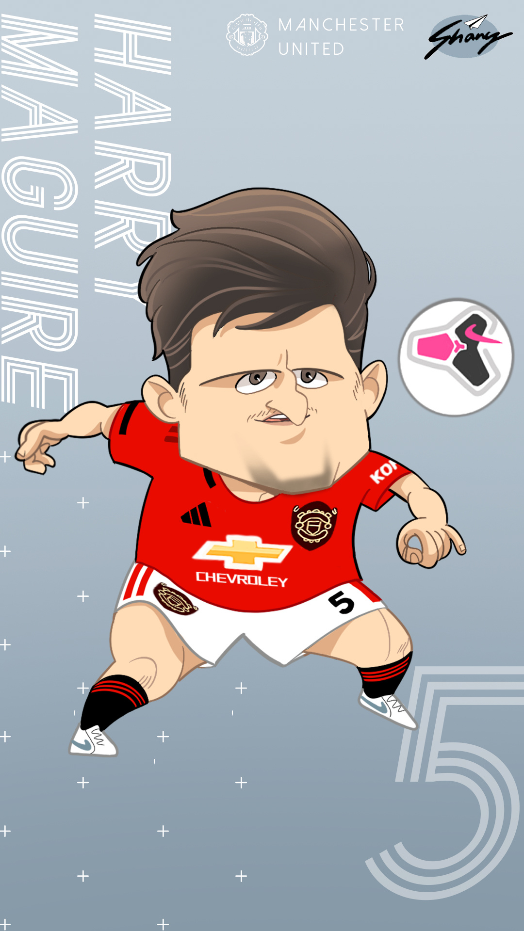 曼联24人插画作品