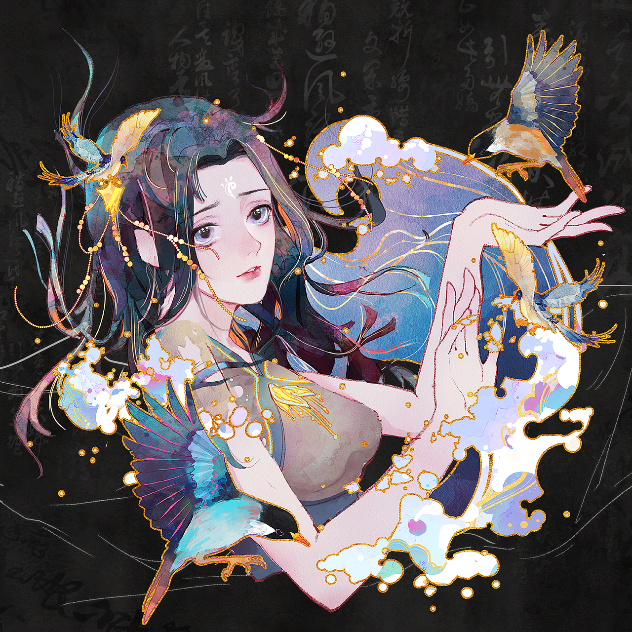 贺【太吾绘卷】EA一周年 相枢绘卷*上 女角篇