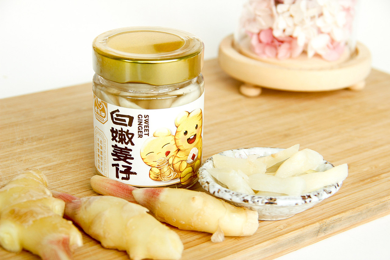 馒兔郎即食姜仔系列 新春版（图ZMjQ3ODg1MjE2） - 包装 - 站酷设计师袁嘉智JZyuan原创素材 - 站酷ZCOOL