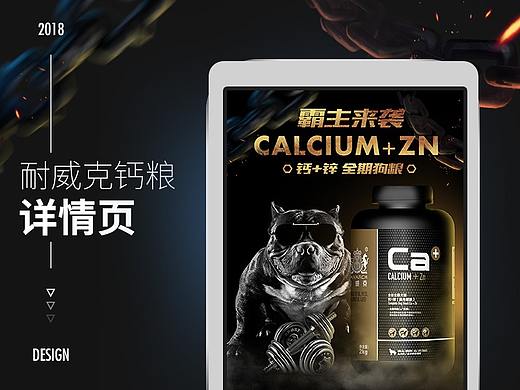 有点野味的狗粮详情页