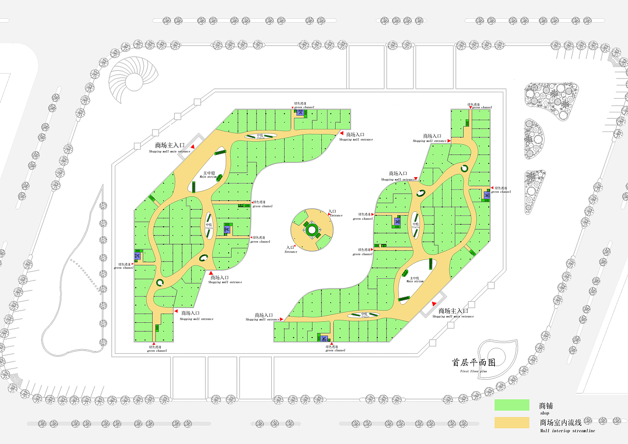商业综合体设计（图ZMTg2MTE5MTEy） - 建筑设计 - 站酷设计师行水起云原创素材 - 站酷ZCOOL