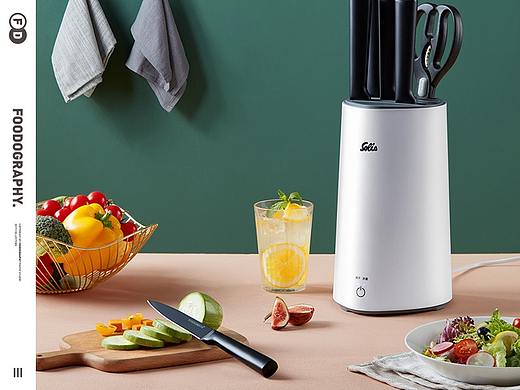 小家电摄影 | 索利斯消毒刀架 ✖ foodography 