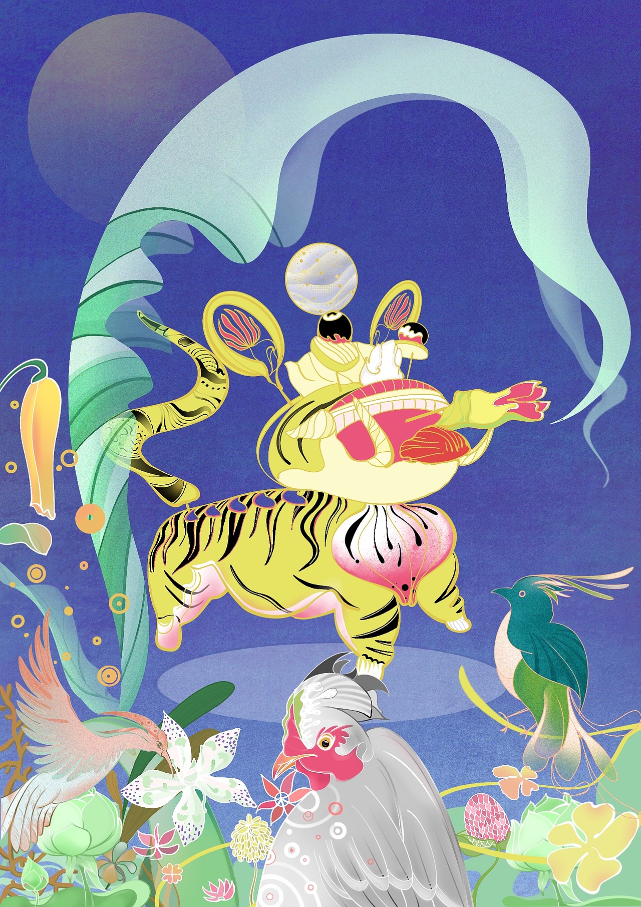 面塑绘源（图ZMjQ1MzAzMzEy） - 商业插画 - 站酷设计师松风稻骨原创素材 - 站酷ZCOOL