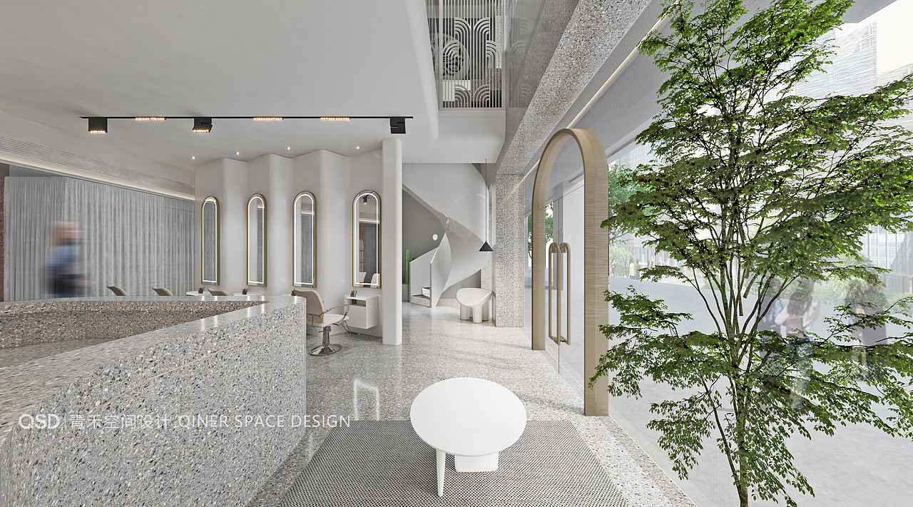 Hair salon | 全新美联社 时尚轻奢风