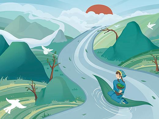 中皖浮茶-茶叶包装设计