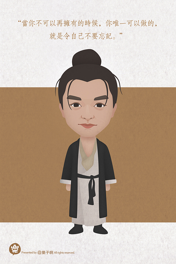 张国荣电影角色 | 卡通肖像