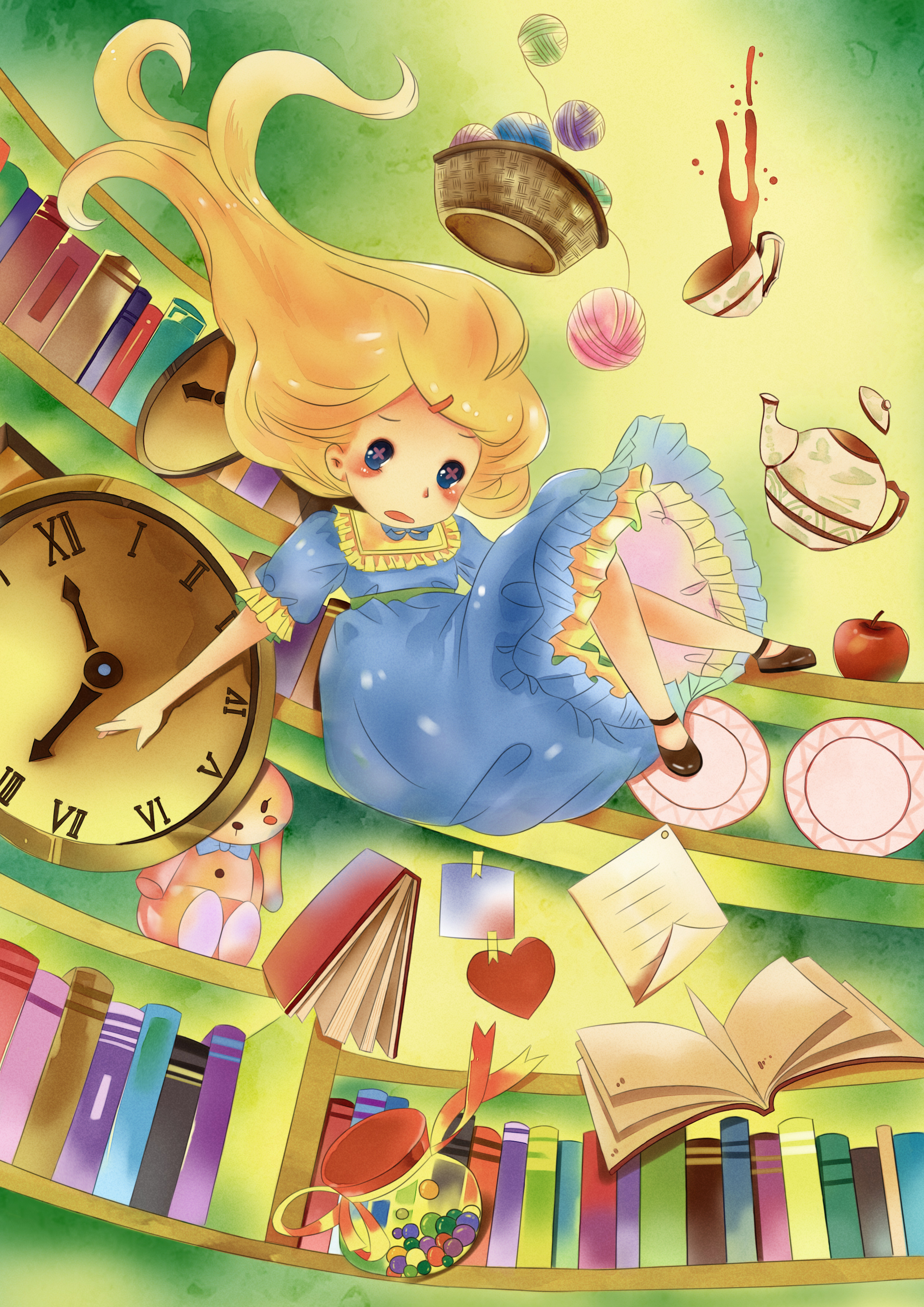 【约绘爱丽丝绘本】描摹练习