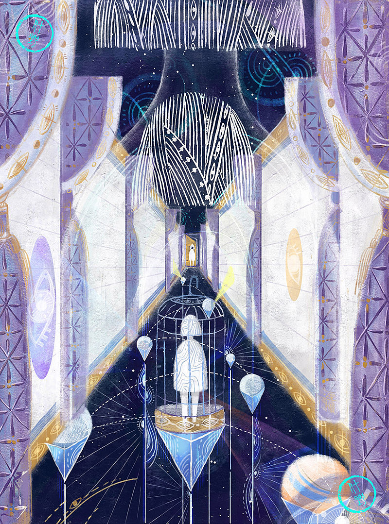 number 3
前行<br><br>望不到尽头的长廊<br>我站在每一个门口<br>向前张望<br>望着前方的我和更遥远的我<br>无数的我<br>和看不到的尽头<br>