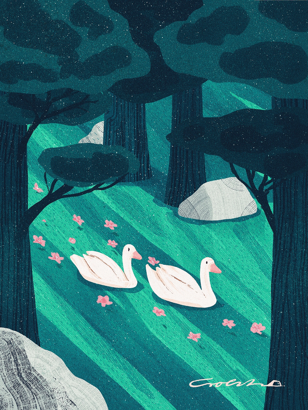 2023风格化插画总结（图ZMzU5NjE5NDY0） - 创作习作 - 站酷设计师GoghGogh高高原创素材 - 站酷ZCOOL