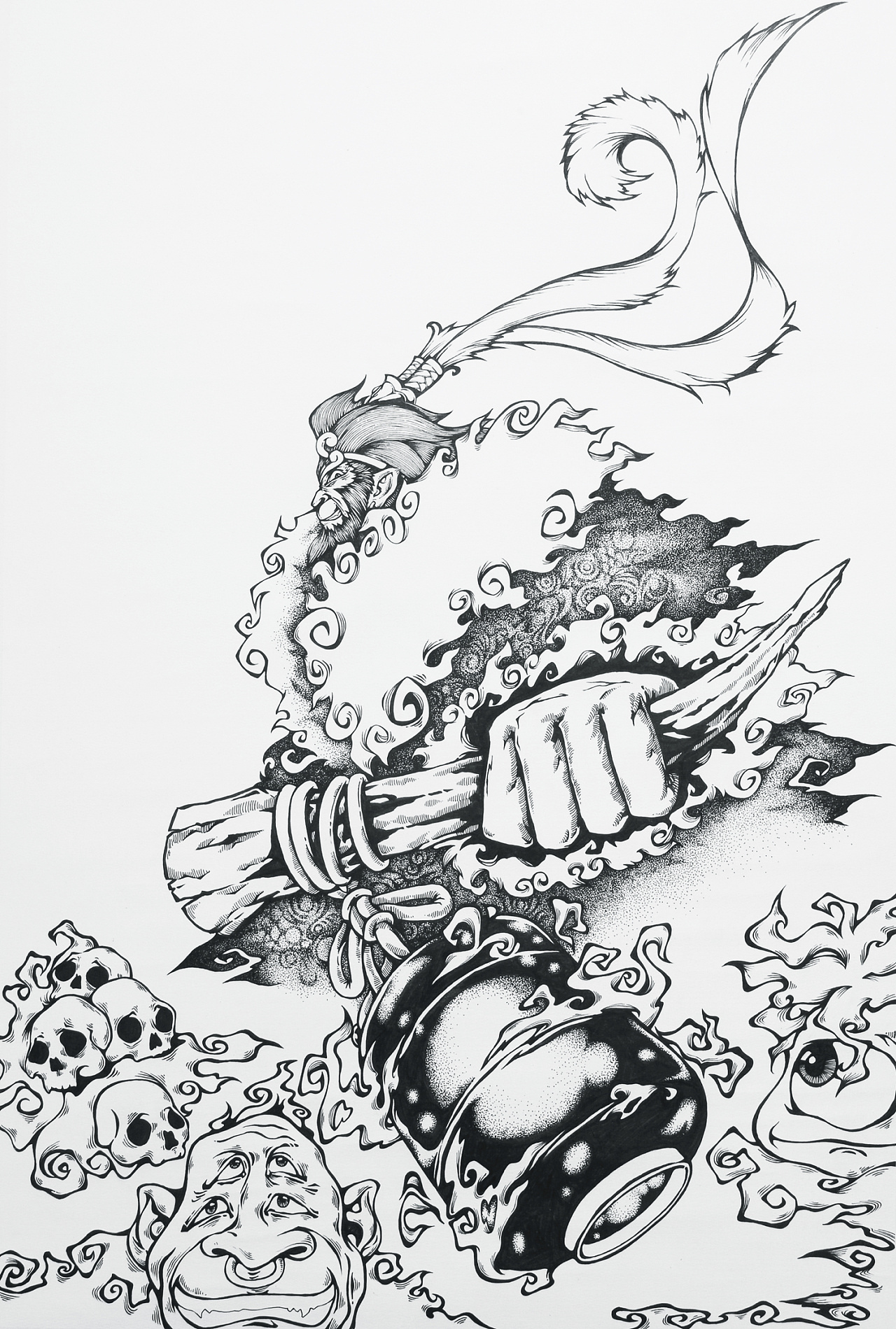 大圣驾到百鬼避让完成版br