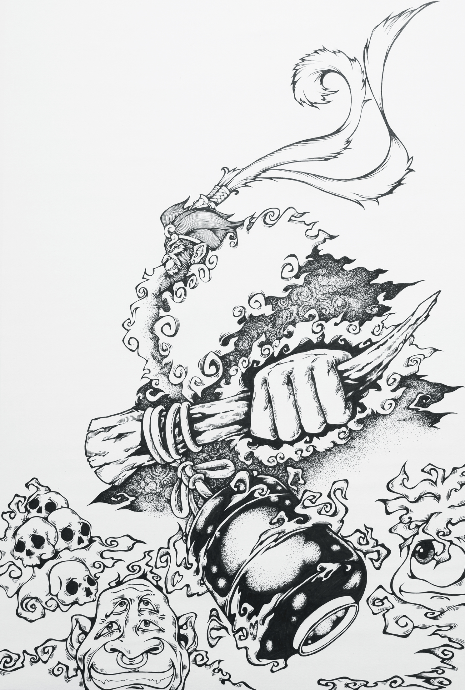 【大圣驾到,百鬼避让】完成版 br>