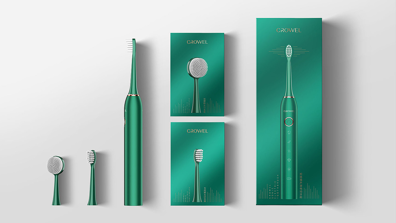 柯珞薇声波电动牙刷包装设计（图ZMjY5ODE3Nzk2） - 包装 - 站酷设计师枫桥包装设计原创素材 - 站酷ZCOOL
