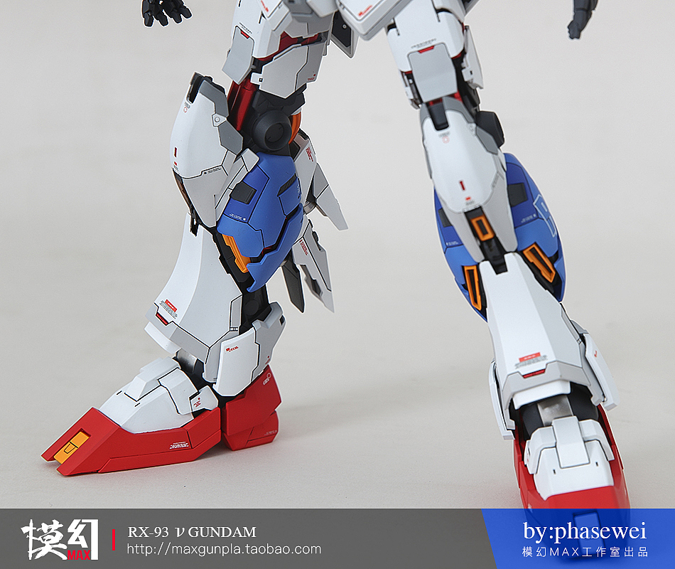 [模幻MAX]MG RX-93 卡牛高达+无x维度改件（图ZODgyMzMwMDA=） - 手办/模玩 - 站酷设计师phasewei原创素材 - 站酷ZCOOL