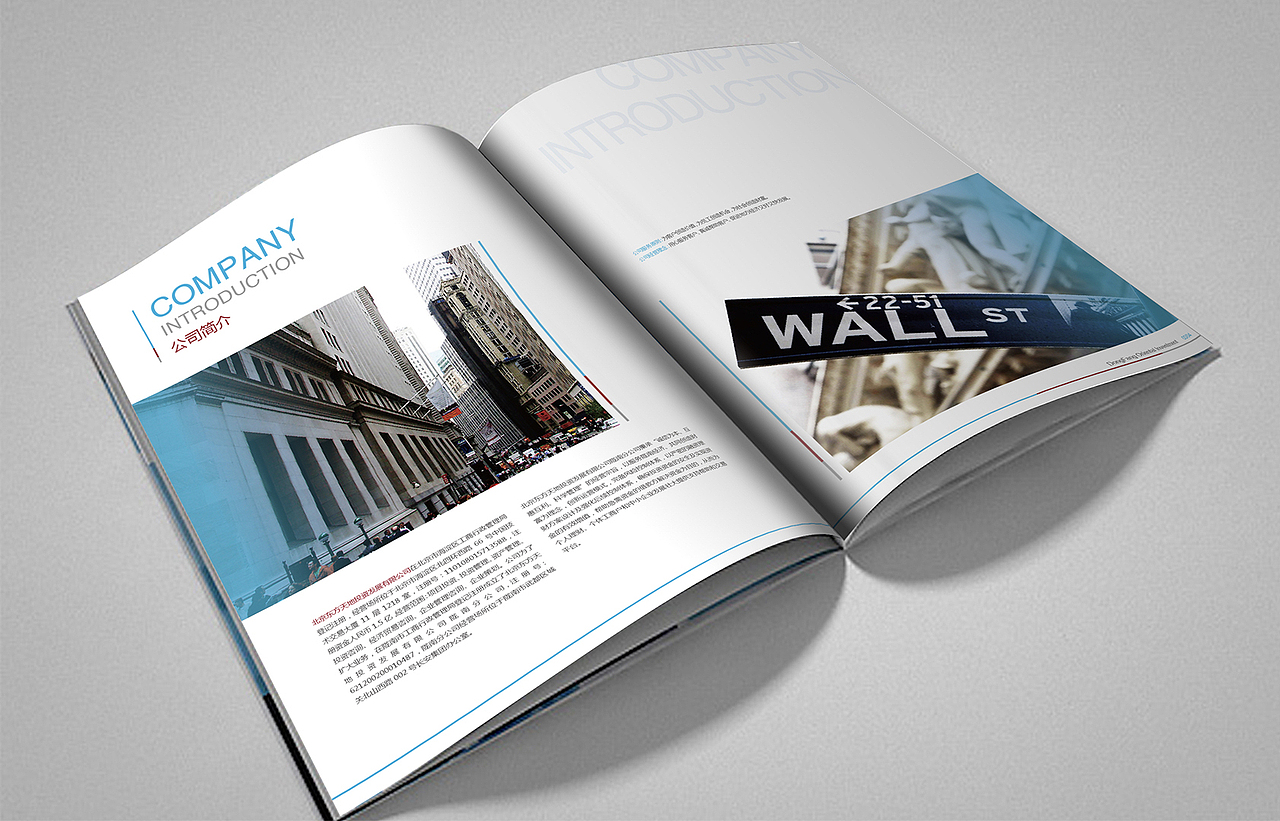 金融投资企业 / 企业宣传册