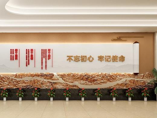广电中心一楼门厅文化建设方案