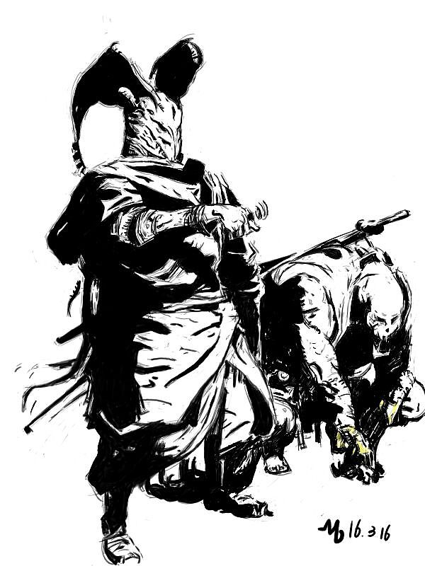 武士®（图ZNDQ0MTQ1OTI=） - 新锐潮流插画 - 站酷设计师Liopppp原创素材 - 站酷ZCOOL