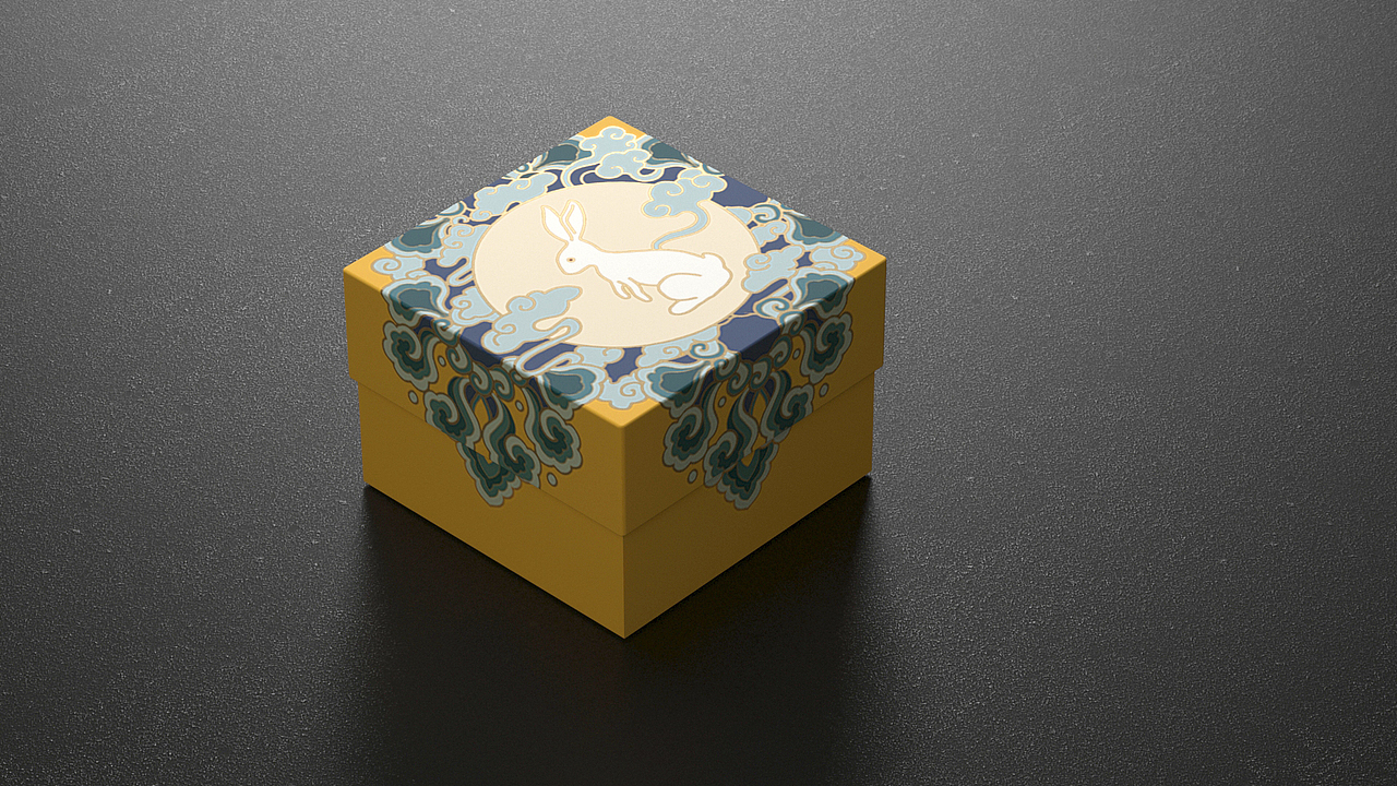 九龙聚仲秋月饼礼盒（图ZMTcwOTc2MDY0） - 包装 - 站酷设计师知汇文化一李纪原创素材 - 站酷ZCOOL