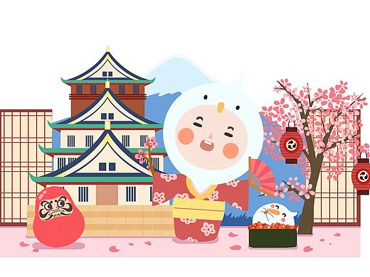 厦门航空IP形象鹭小飞五地旅游合集