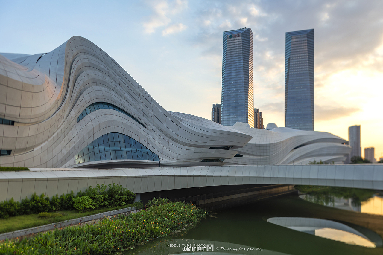长沙梅溪湖国际文化艺术中心（图ZMjE5NDc1ODI0） - 环境/建筑摄影 - 站酷设计师建筑空间摄影老范原创素材 - 站酷ZCOOL