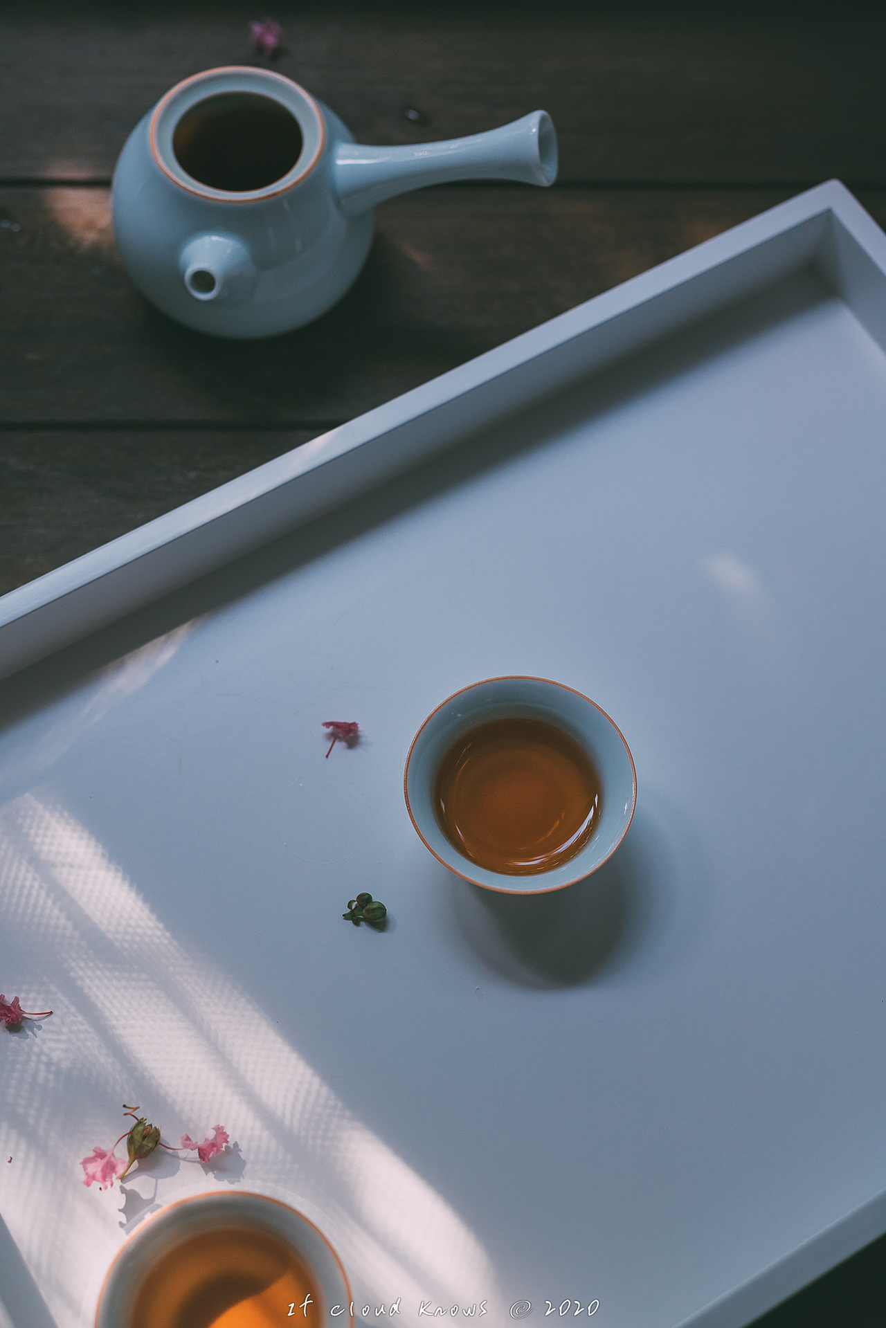 一组静物茶具拍摄