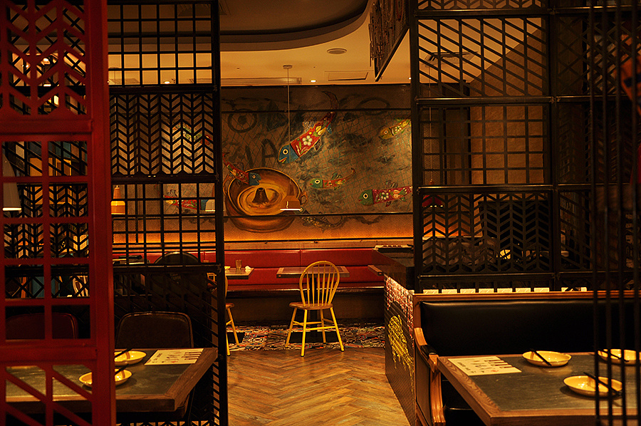 深圳福田·夏渔烤鱼主题餐厅设计案例